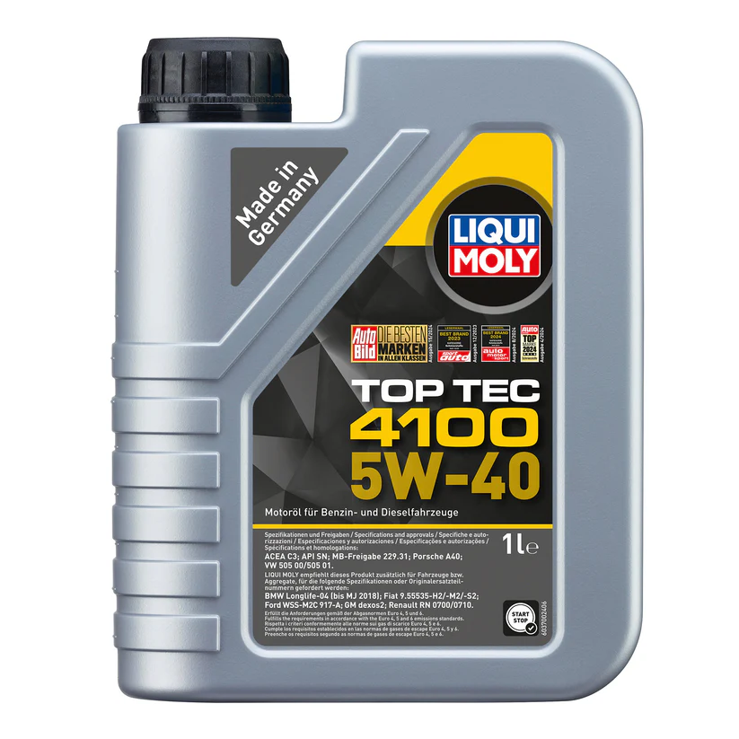 LIQUI MOLY 5W40 Sintētika 1L