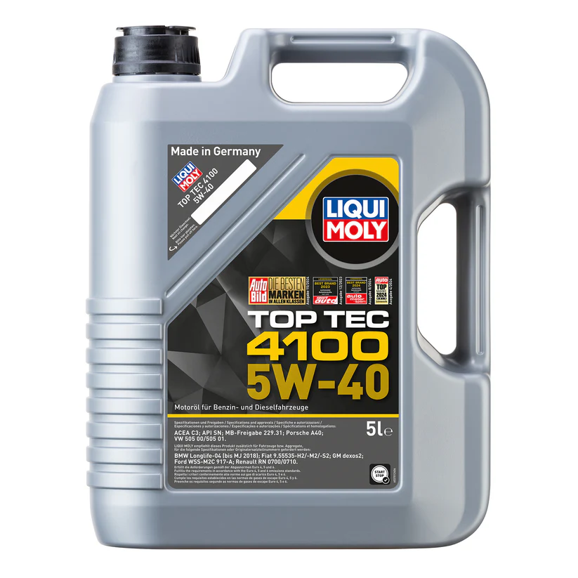 LIQUI MOLY 5W40 Sintētika 5L